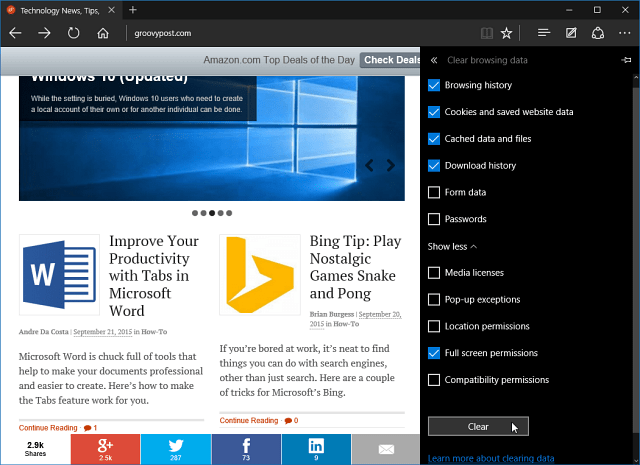 Настройка браузера edge в windows 10